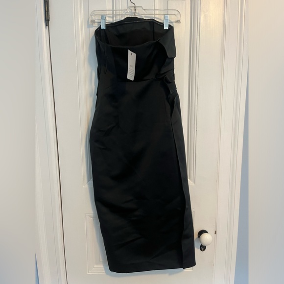 ALC black strapless dress  new with tags size 0 - Picture 6 of 8